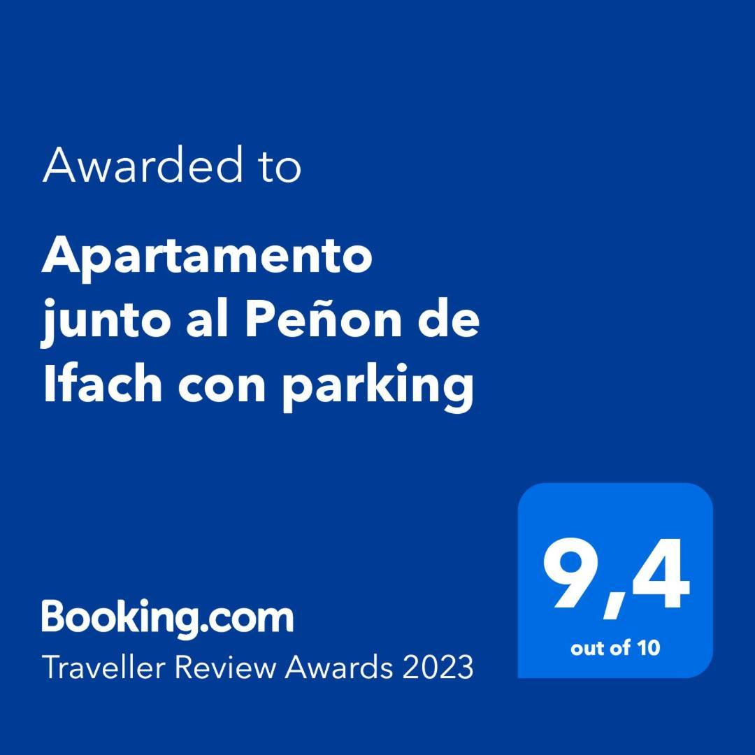 Apartamento Junto Al Penon De Ifach Con Parking 칼페 외부 사진
